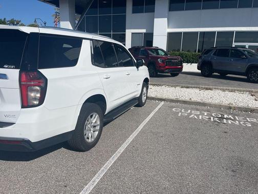 Summit White 2021 Chevrolet Tahoe LT