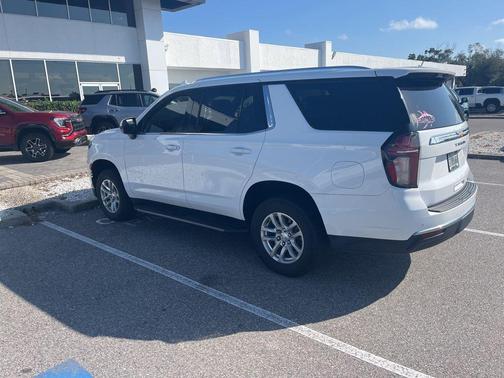 Summit White 2021 Chevrolet Tahoe LT