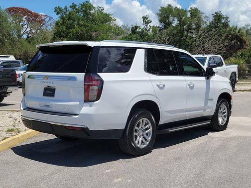 Summit White 2021 Chevrolet Tahoe LT