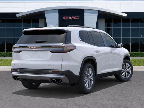 Glacier White 2026 GMC Acadia Elevation