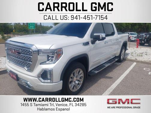 White Frost Tri-Coat 2022 GMC Sierra 1500 Limited Denali