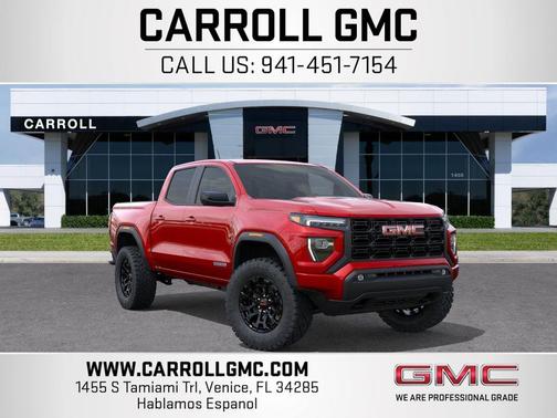 Volcanic Red 2026 GMC Canyon Elevation