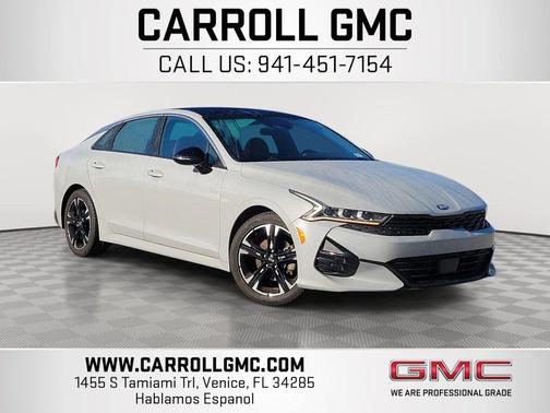 Wolf Gray 2021 Kia K5 GT-Line