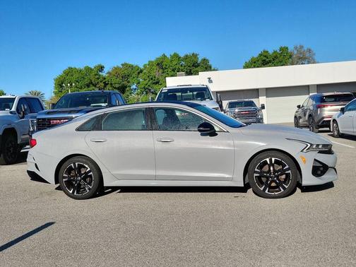 Wolf Gray 2021 Kia K5 GT-Line
