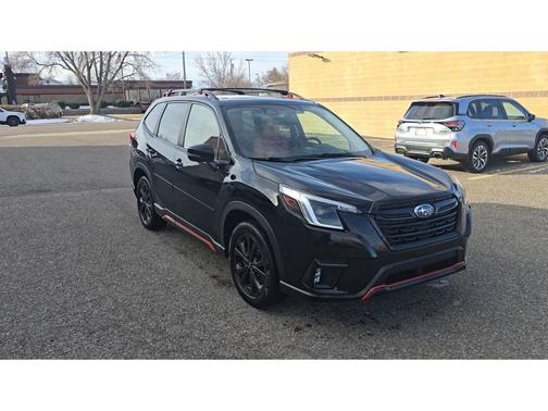 Crystal Black Silica 2023 Subaru Forester Sport