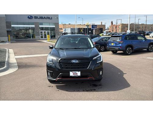 Crystal Black Silica 2023 Subaru Forester Sport