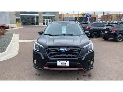 Crystal Black Silica 2023 Subaru Forester Sport