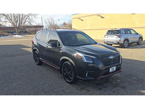 Crystal Black Silica 2023 Subaru Forester Sport