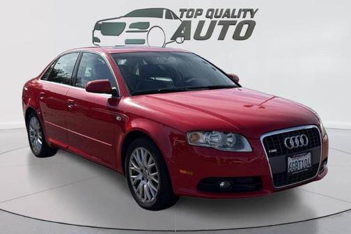 Red 2008 Audi A4 2.0T quattro