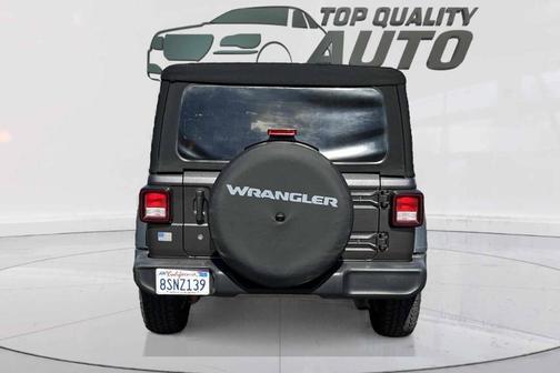 Gray 2018 Jeep Wrangler Unlimited Sport S