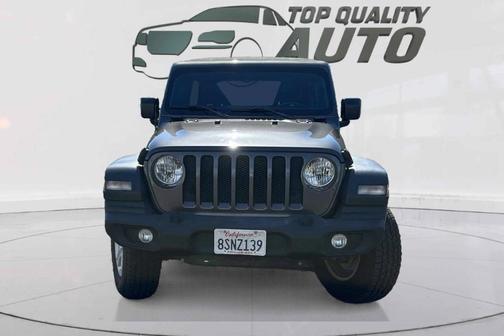 Gray 2018 Jeep Wrangler Unlimited Sport S
