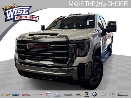 Summit White 2025 GMC Sierra 2500 SLT
