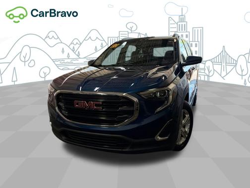 Blue Emerald Metallic 2020 GMC Terrain SLE