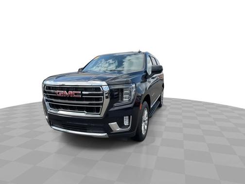 Midnight Blue Metallic 2021 GMC Yukon SLT