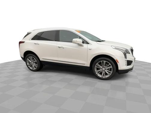 Crystal White Tricoat 2024 Cadillac XT5 Premium Luxury