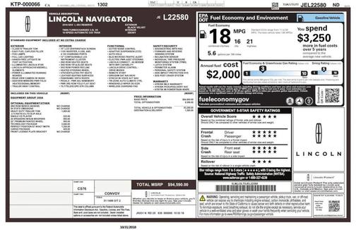 2018 Lincoln Navigator L Reserve