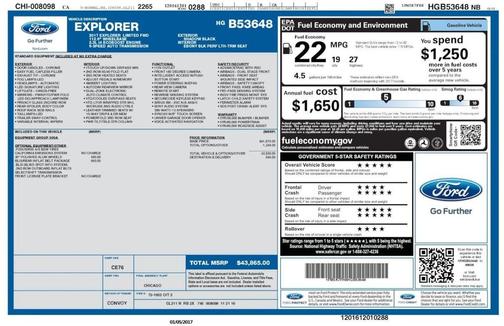 2017 Ford Explorer Limited