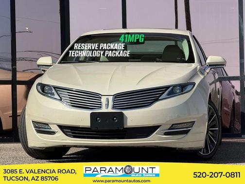 Platinum Dune Metallic Tri-Coat 2016 Lincoln MKZ Hybrid Base