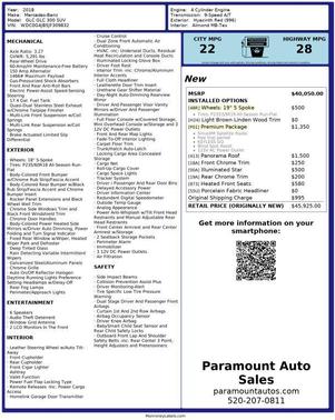 2018 Mercedes-Benz GLC 300 Base