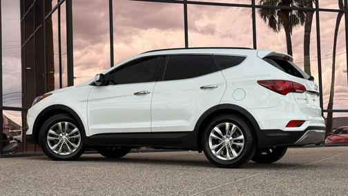Frost White Pearl 2017 Hyundai Santa Fe Sport 2.0L Turbo