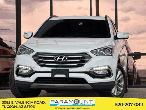 Frost White Pearl 2017 Hyundai Santa Fe Sport 2.0L Turbo