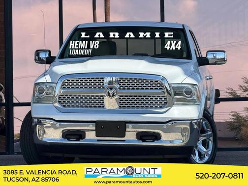 Bright White Clearcoat 2016 RAM 1500 Laramie