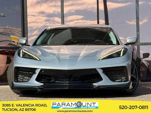 Silver Flare Metallic 2022 Chevrolet Corvette Stingray w/3LT