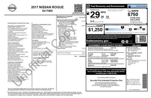 2017 Nissan Rogue SV