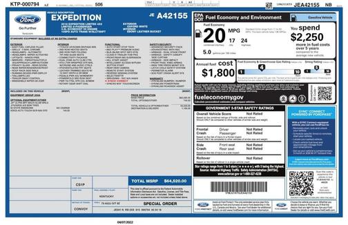 2018 Ford Expedition Limited