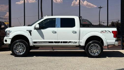 Star White Metallic Tri-Coat 2020 Ford F-150 Limited