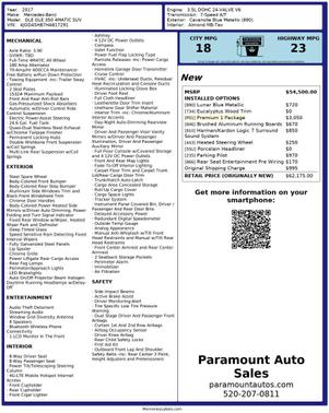 2017 Mercedes-Benz GLE 350 4MATIC