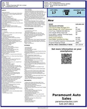 2015 Jeep Grand Cherokee Limited