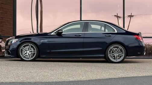 Brilliant Blue Metallic 2020 Mercedes-Benz AMG C 63 Sedan