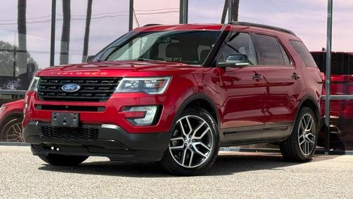 Ruby Red Metallic Tinted Clearcoat 2016 Ford Explorer Sport