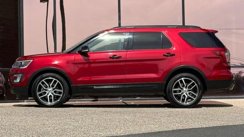 Ruby Red Metallic Tinted Clearcoat 2016 Ford Explorer Sport