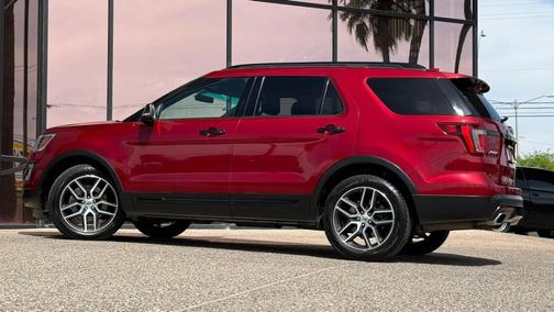 Ruby Red Metallic Tinted Clearcoat 2016 Ford Explorer Sport