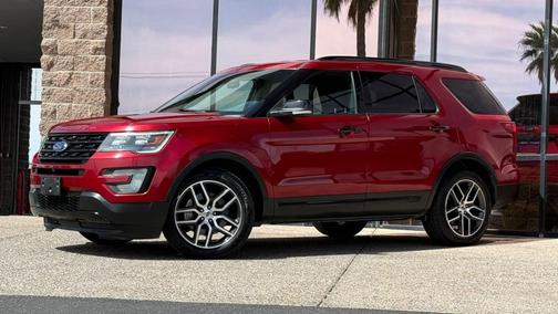 Ruby Red Metallic Tinted Clearcoat 2016 Ford Explorer Sport