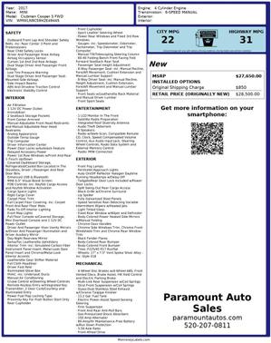 2017 MINI Clubman Cooper S