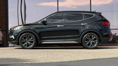 Twilight Black 2017 Hyundai Santa Fe Sport 2.0L Turbo Ultimate