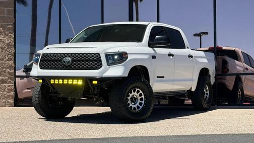 Super White 2021 Toyota Tundra SR5