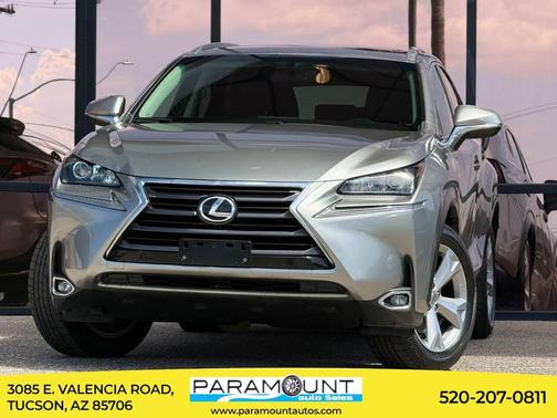 Atomic Silver 2017 Lexus NX 200t Base