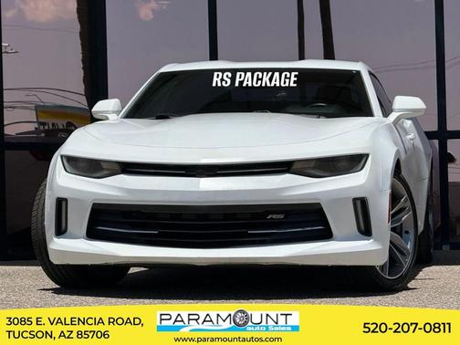 Summit White 2017 Chevrolet Camaro 1LT