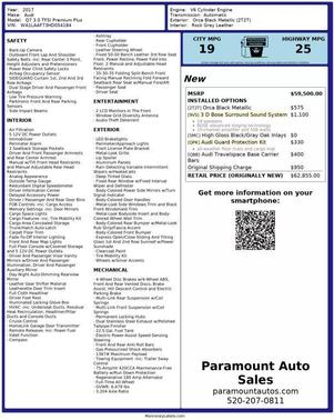 2017 Audi Q7 3.0T Premium