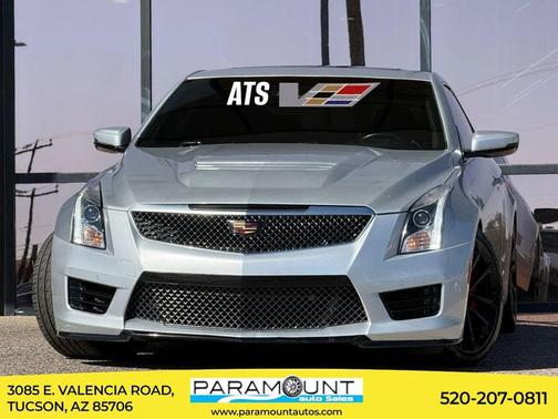 Radiant Silver Metallic 2016 Cadillac ATS-V