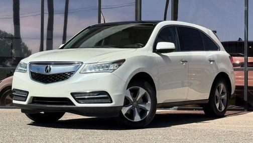 White Diamond Pearl 2016 Acura MDX 3.5L