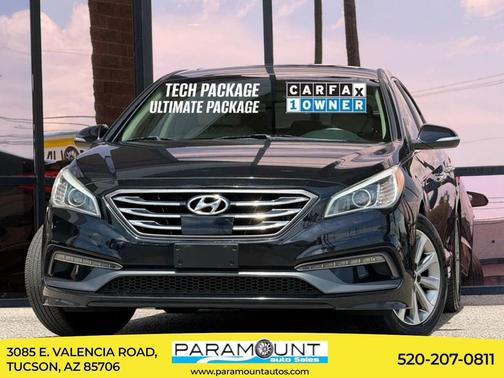 Phantom Black 2017 Hyundai SONATA Limited