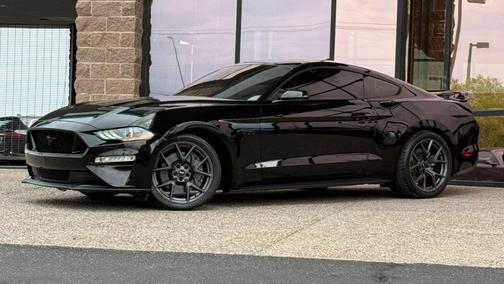 Shadow Black 2021 Ford Mustang GT Premium