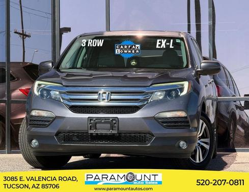 Modern Steel Metallic 2016 Honda Pilot EX-L