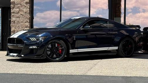 Antimatter Blue Metallic 2021 Ford Shelby GT500 Base