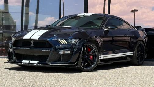 Antimatter Blue Metallic 2021 Ford Shelby GT500 Base